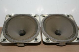 Pair 10 " X 7 " Telefunken Fullrange Speaker From Germany - Pictures