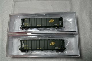 Blma 16005 And 16006 Ga 3500 Cf Covered Hoppers Cnw/ Cgw