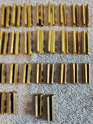 36 RAIL JOINERS BRASS 