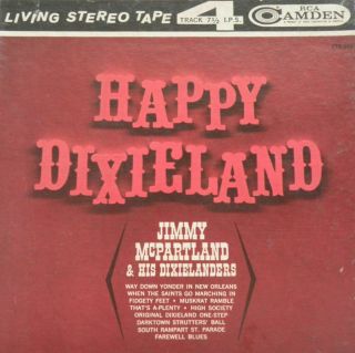 Reel Tape 7 " 1963 Vintage Jimmy Mcpartland And His Dixielanders Jazz Ctr - 549 Ex -