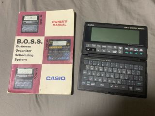 Casio Boss Sf - 7500 64kb Digital Diary Business Organizer