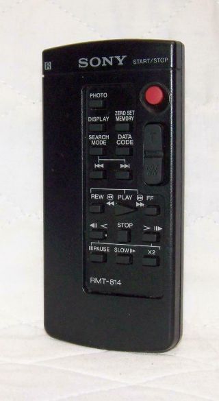 Sony Rmt - 814 Video Camera Remote Control Handycam Dcr Trv330 Trv340