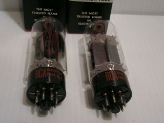 TWO 6DQ5 RCA VACUUM TUBES IN BOXES OLD STOCK 3
