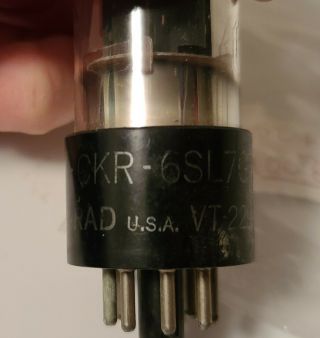 Jan - Ckr - 6sl7gt Vintage Vacuum Tube 100
