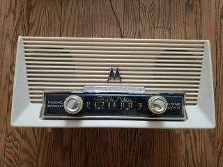 1955 Motorola Golden Voice Mk - 66x Twin Speaker,  Am Radio For Restoration