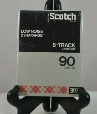 Scotch S - 8tr - 90 Blank 90 Minute Low Noise Dynarange 8 - Track Tape