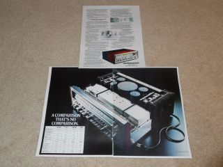 Pioneer Sx - 1250 Ultimate Receiver Ad,  3 Pg,  1976,  Article,  Specs,  Info,  Frame It