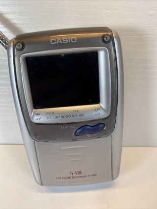 CASIO TV - 970B Portable Television TV 2.  3 