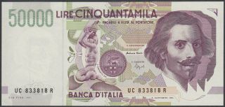 Italy 50.  000 Lire 1995 Unc