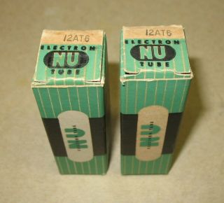 2 Nos National Union 12at6 Tubes