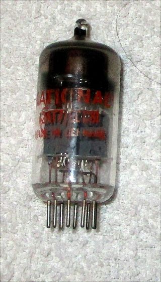 One Vintage Nos National Electronics 12at7/ecc81 Tube Made In Germany