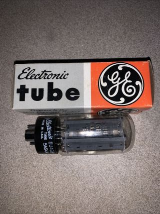 5u4gb/ 5as4a Vacuum Tube,  Ge,  Old Stock (nos)