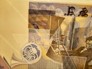 Polymer Test Note Securency / De La Rue Giori,  Beethoven on Guardian Substrate 3