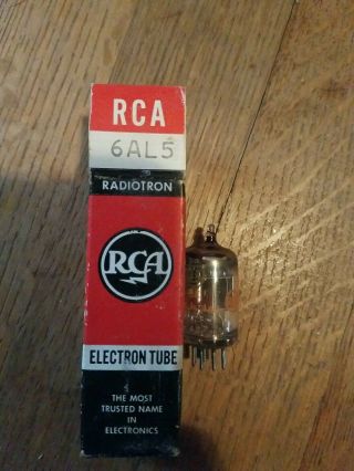 Rca 6al5 Electronic Tube - Vintage Electronics