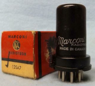 1 - Marconi 12sa7 Vacuum Tube Nos/nib
