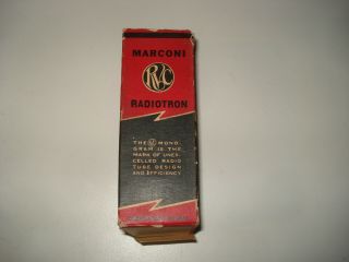 Marconi Radiotron Type 37 Vacuum Tube Nos