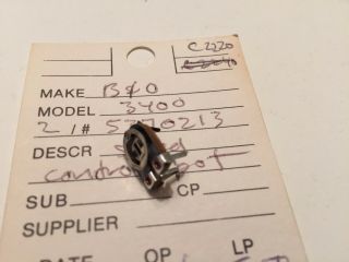 Bang And Olufsen B&o Beogram 3400 Speed Control Pot / Potentiometer