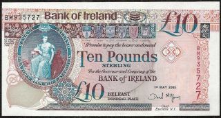 Northern Ireland 10 Pounds 2005 P:75d Unc