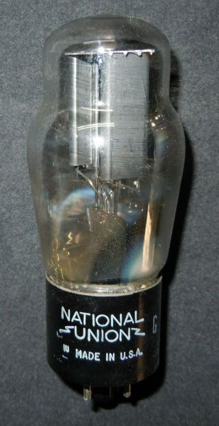 Vintage National Union 5y3g St Shape Tube Good (early 5y3gt)