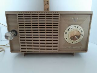 Vintage General Electric Radio Ge Radio Parts.  It,  But Knob Broke