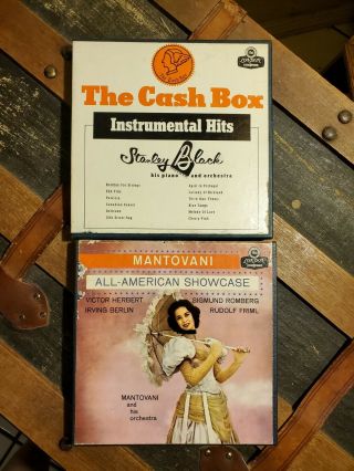 Reel To Reel Music Tapes The Cash Box And Mantovani