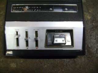 Vintage GE General Electric M8415 Cassette Deck Tape Player Audio Recorder ALC 2