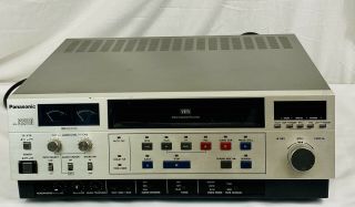 Vintage Panasonic Ag - 6200 Vhs Vcr - Circa 1984