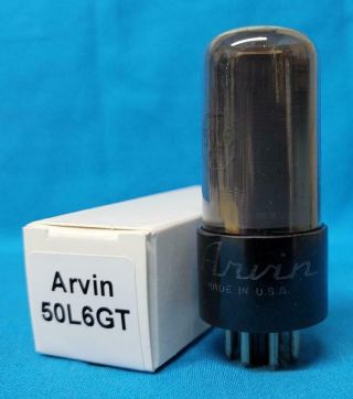 1 - Arvin 50l6gt Vacuum Tube Gray Glass