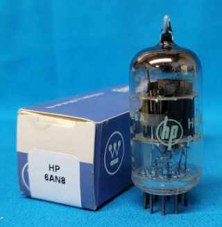 1 - Hp Hewlett Packard By Rca 6an8 Vacuum Tube 1958