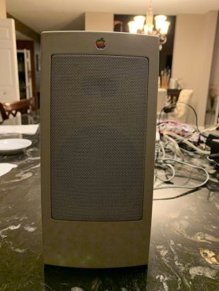 Vintage Apple AppleDesign Speakers with Power Supply M6082.  Very Cool. 2