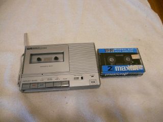Sears Sr Series Cassette Player/recorder Model 56021670250 With 2 Cassettes