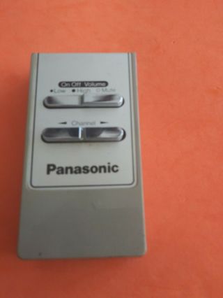 Vintage Panasonic Button Tv Remote Control 1960 