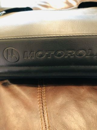 Vintage Motorola Scn2500a Us West Megaphone Bag Phone Mobile Cell