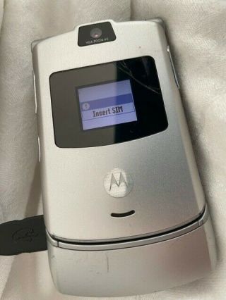 Vintage Verizon Motorola Razor Flip Phone T Mobile