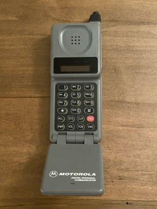 Vintage Motorola Flip Cellular Phone,  No Battery