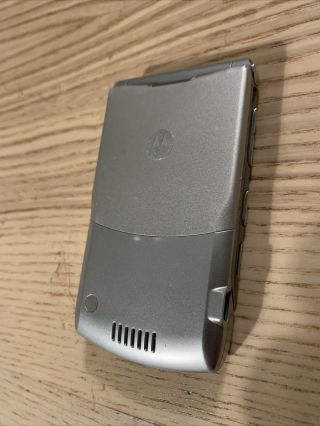 Motorola Razr V3m Flip Cell Phone with Battery, 3