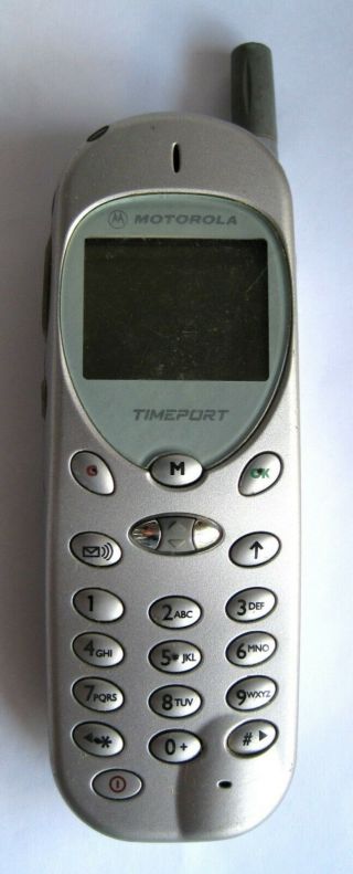 Motorola Timeport - Gray Cellular Mobile Phone