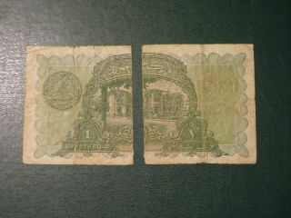 Turkey Banknote 1 Livre 1926 2