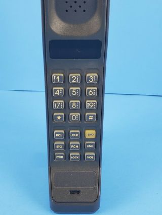 Vtg Motorola DynaTAC 8500 Brick Cell Phone Black Hand Held Mobile F09LFD8471AG 3