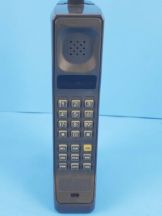 Vtg Motorola DynaTAC 8500 Brick Cell Phone Black Hand Held Mobile F09LFD8471AG 4