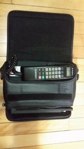 Motorola Bag Phone - Model: Scn2801aa - Vintage - For Movie Prop -