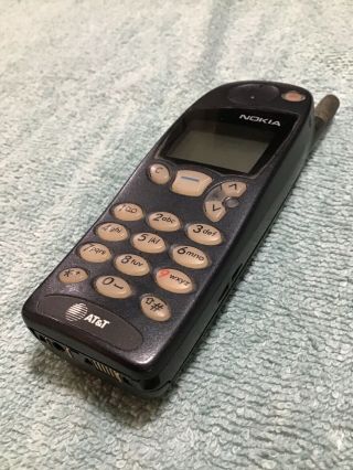 Vintage Retro Nokia 5160 Cellular Cell Phone Black