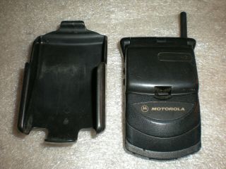 Vintage Motorola Startac Flip Cell Phone Collectible Verizon Asis