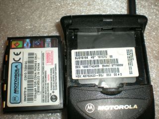 Vintage Motorola StarTAC Flip Cell Phone Collectible Verizon ASIS 3