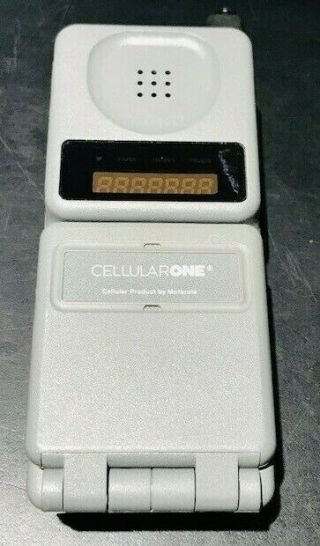 Vintage Motorola Cellular One Digital Personal Communicator (flip Phone) U694