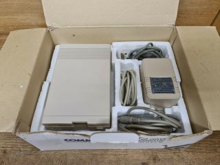 Commodore 1581 Disc Drive Boxed Fully Including Mains & Serial Cable