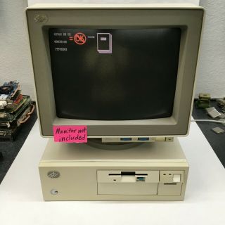 Ibm Ps/2 Personal System 2 Model 56 Sx 8556 - 043 Wiped Hdd,  No Os,  &