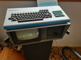 Rare Vintage Kaypro Ii 5 1/4 Floppy " Portable " Computer System Serial No 25561