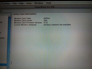 Apple Macintosh PowerBook G3 Pismo M7572 400MHz 640MB RAM 40GB HDD Airport Card 5