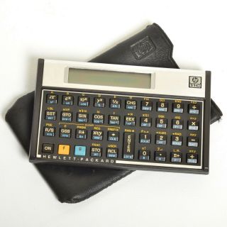 Hewlett - Packard Hp 11c Electronic Calculator Handheld Programmable Scientific 